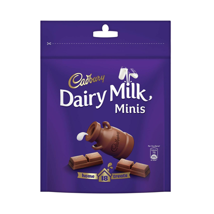 Cadbury Chocolate Dairy Milk Minis Home Treats